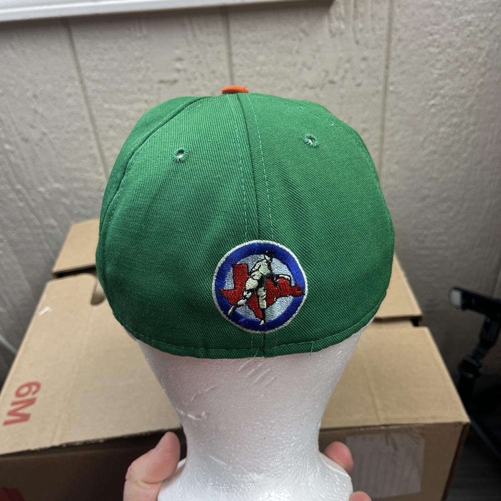 Mobile Bay Sharks Hat Baseball Cap Fitted 7 1/4 1994-1995 MiLB Minors Pro-Line - Picture 7 of 12